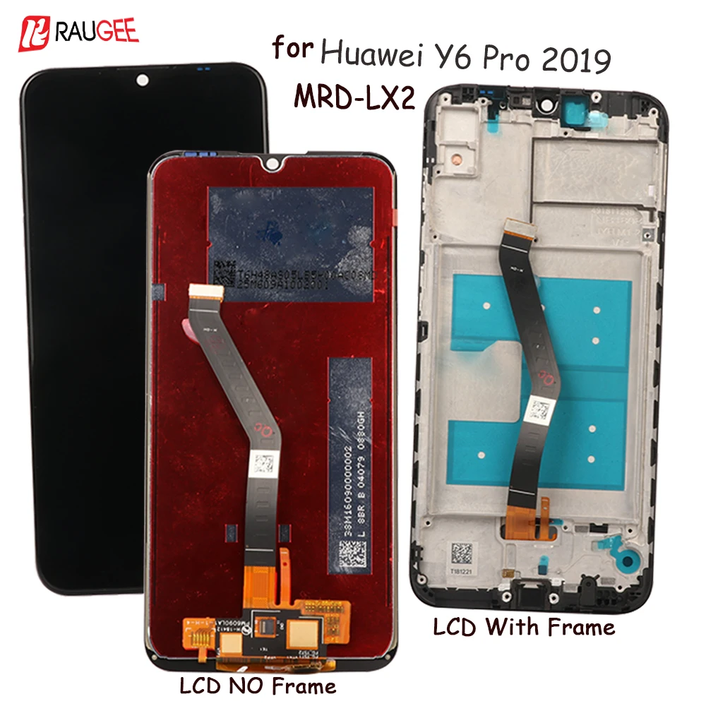 Для huawei Y6 Pro ЖК-дисплей сенсорный датчик экрана в сборе Замена для huawei Y 6 Pro MRD-LX2 дисплей протестированный ЖК-дисплей s