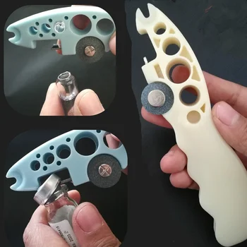 

Grinding Wheel an Pou Ping Bottle Opener Small Simplicity Tool Medical Use Injection Ampoule Plastic Nurses' Assistant