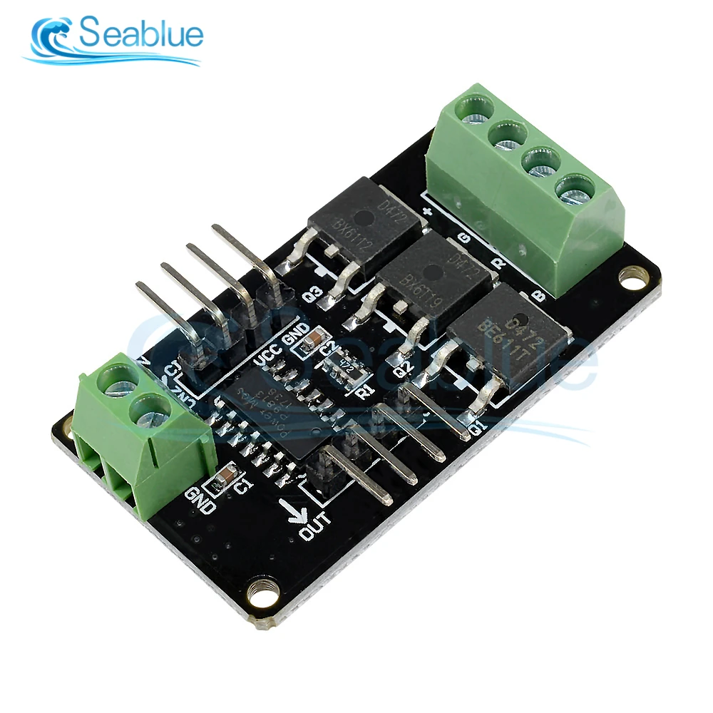 

For Arduino R3 For MCU System LED Strip Driver Module v1.0 12V DC 5V MCU Full Color RGB Board For Arduino STM32 AVR One