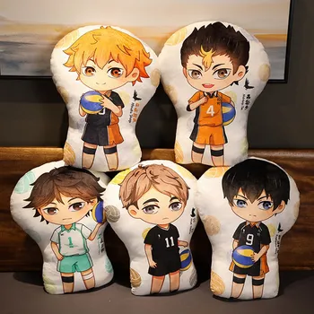 

Lovely Cartoon Japnese Anime Plush Toys Haikyuu Plush Pillow Special-shaped Pillow Children's Favorite Pillow Creative Decor