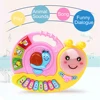 Kid Cartoon Piano Keyboard Game Electronic Multifunctional Toy Animal Sound Flashing Light Baby Instrument Educational Toys Gift 4