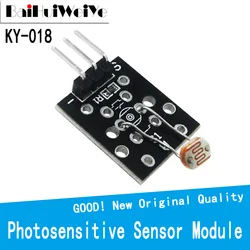 KY018 3 broches, résistance optique sensible, détection de lumière, Module de capteur photosensible pour arduino, Kit de bricolage KY 018 