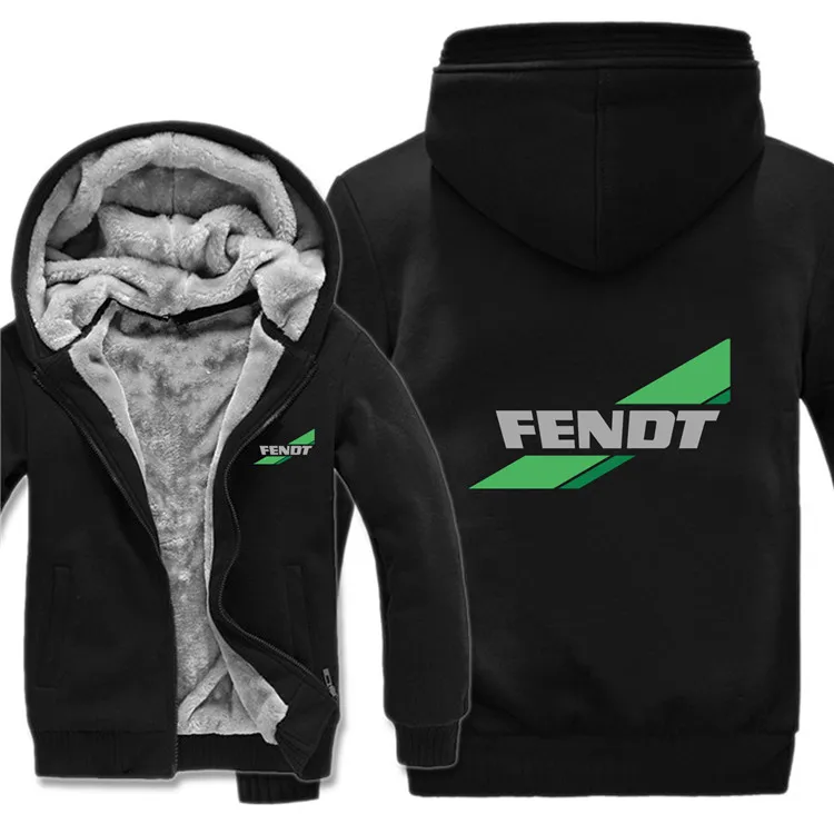 Fendt толстовки зимние для мужчин Мода шерсть лайнер куртка утолщаются Fendt толстовки человек пальто пуловер HS-110 - Цвет: as picture