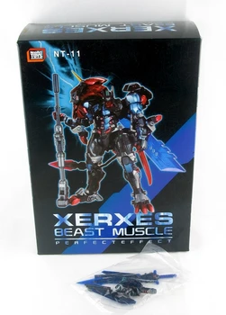 

Transformation original source version Black Lion Optimus NT11 send blue bat fine weapon PVC Action Kid Dolls