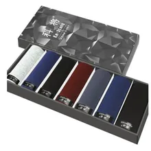 Высококачественные мужские шорты в подарочной коробке, набор нижнего белья, мягкие боксеры из модала, мужские однотонные шорты размера плюс, мужское нижнее белье