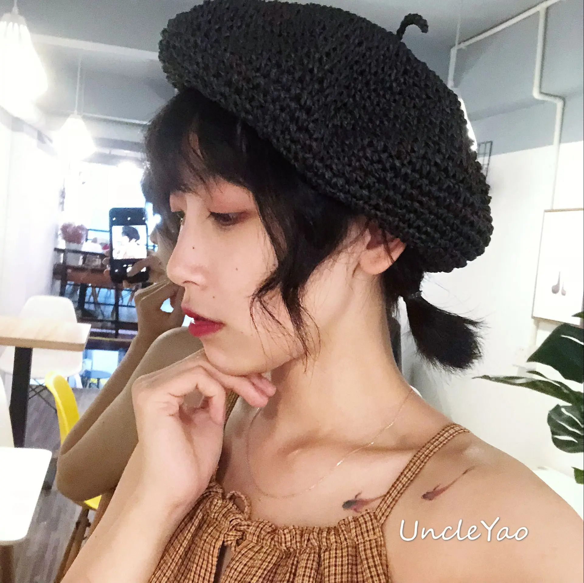 Summer Weave Beret Female Straw Hats For Women Spring Autumn Flat Sun Hat Breathable Casual Holiday Artist Beach Cap Chapeau 2