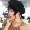 Summer Weave Beret Female Straw Hats For Women Spring Autumn Flat Sun Hat Breathable Casual Holiday Artist Beach Cap Chapeau 2