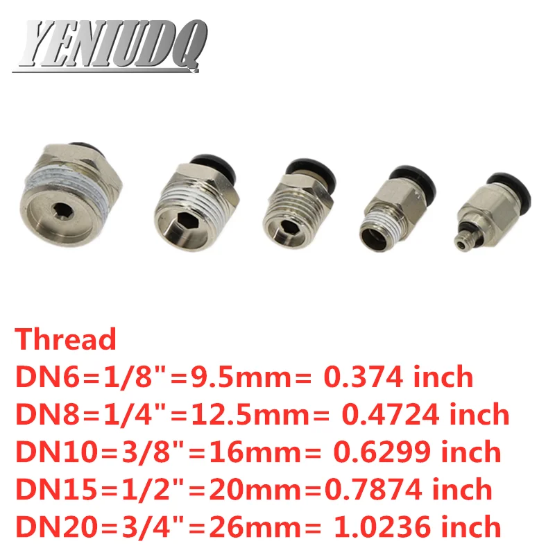 mangueira pneumatica serie pc 50 pecas conectores 05