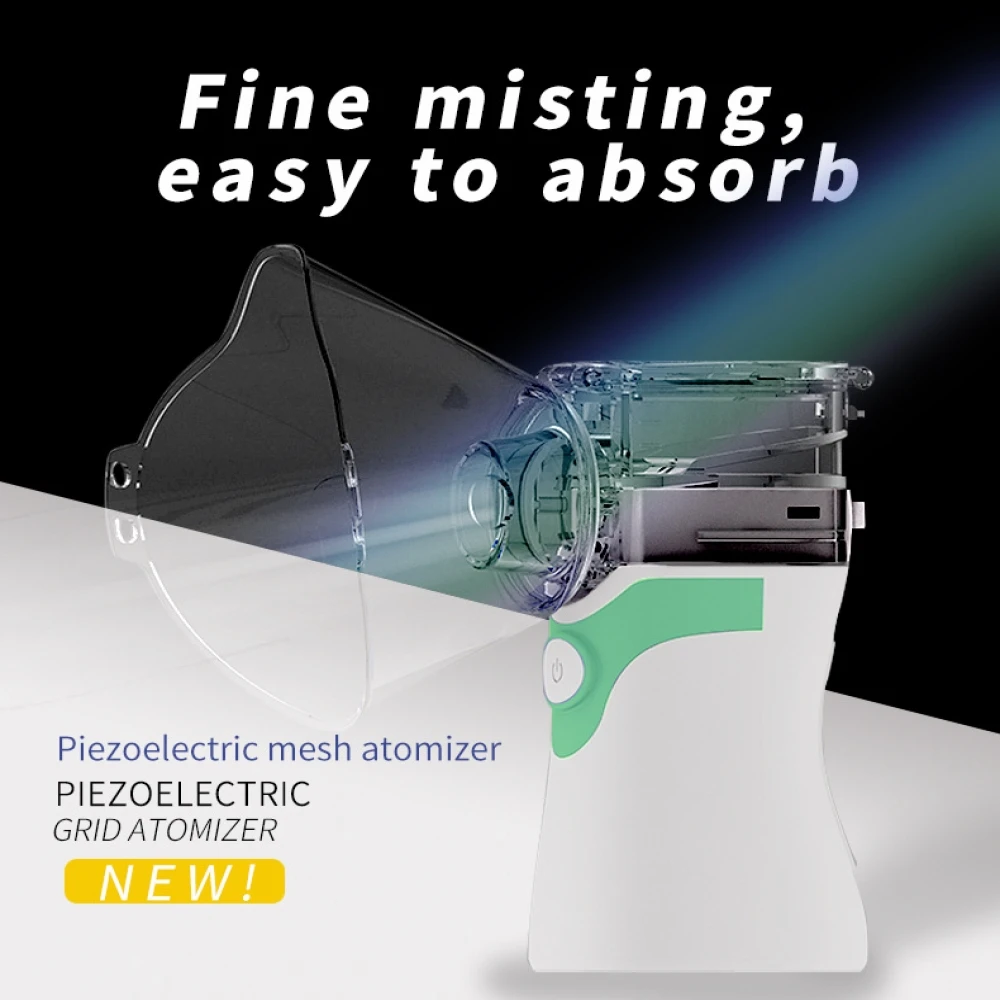  1pcs Nebulizer Household Sputum And Cough Ultrasound Micro-network Atomization Portable Child Adult