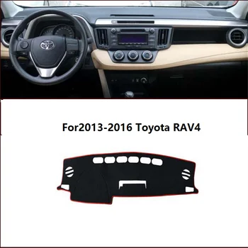 

Car Dashboard Cover For RAV4 2013 2014 2015 2016 Dash Mat Dash Pad Sun Shade DashMat Dash Board Cover Carpeter Liner DIY RDH LDH