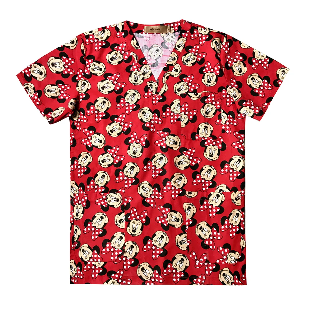 Kaufen Medizinische Chirurgische Uniform apotheke Krankenhaus Krankenschwester Peeling Tops Atmungsaktive Schönheit salon arbeit shirts Pet arzt overalls spa uniform