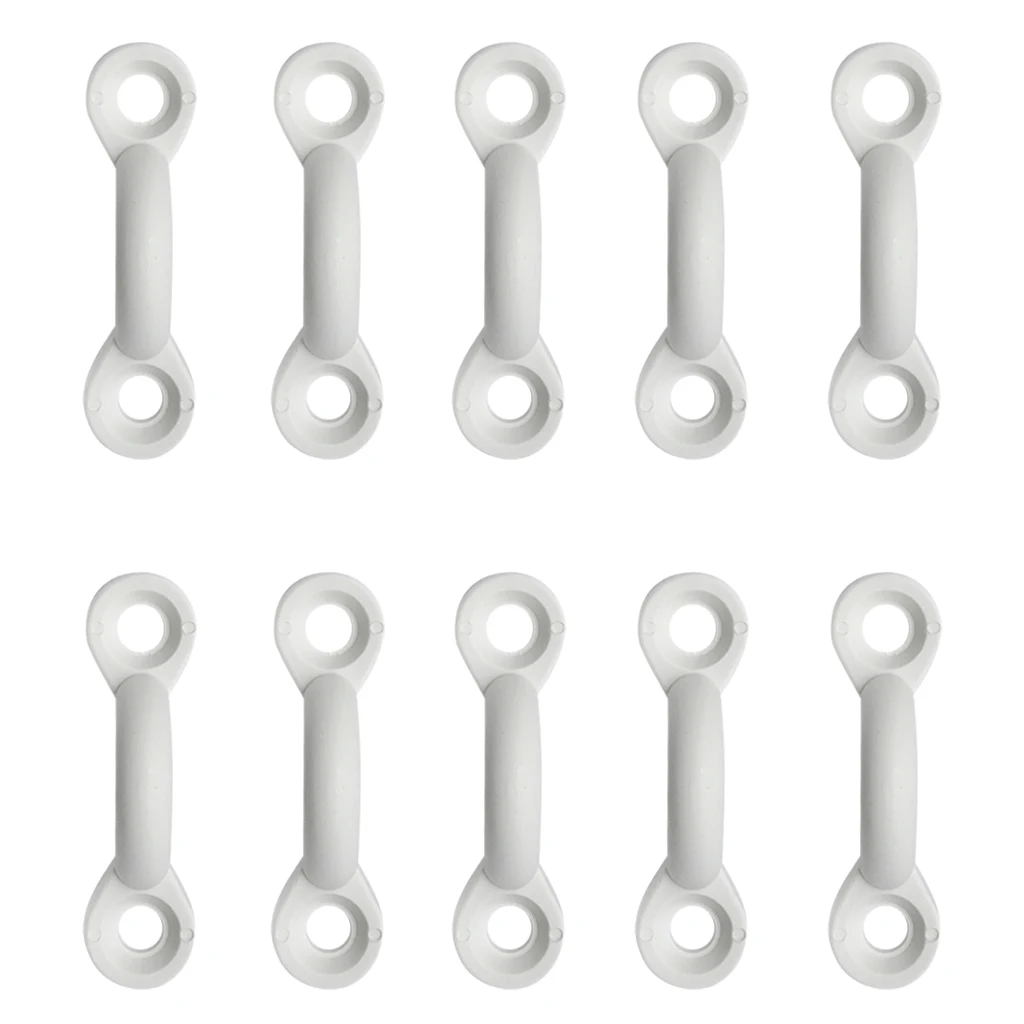 10x Kayak Pad Eyes - Pad Eye - Bungee Fishing Accessories Boats Deck Loops