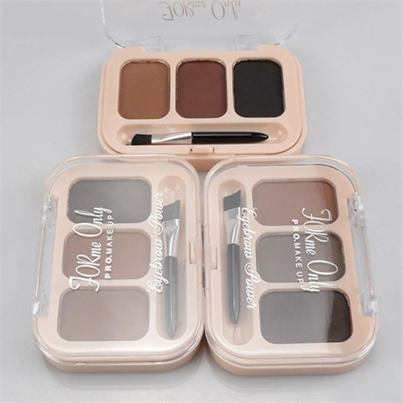 Eyebrow Enhancer Eyebrow Powder 3 Color Palette Pigment Long-lasting Eye Brow Make Up Tint Shades Eyebrows Women Makeup Cosmetic Eyebrow Enhancer Eyebrow Powder 3 Color Palette Pigment Long-lasting Eye Brow Make Up Tint Shades Eyebrows Women Makeup Cosmetic