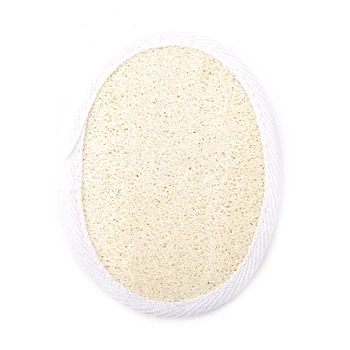 

Soft Exfoliating Loofah Natural Sponge Strap Handle Shower Massage Brush Skin body Bathing washing Accessories