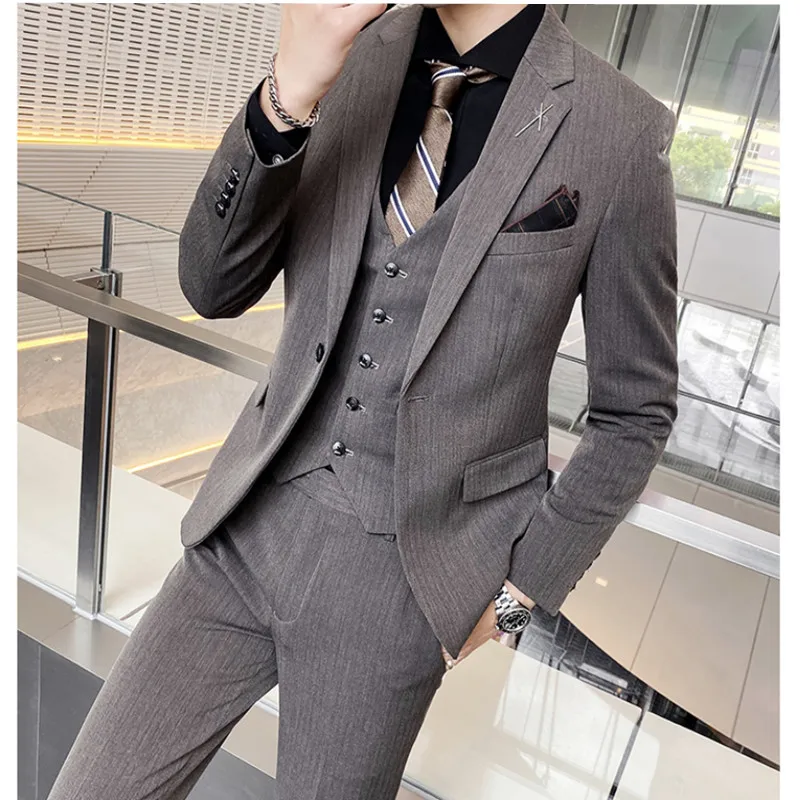 Jacket+vest+Pants) 2021 New style Men's 