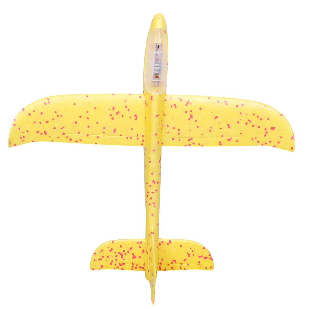 Hand throw airplane EPP Foam Outdoor Launch Glider Plane Kids Toys 48 cm Interesting Launch Throwing Inertial Model Gift funny