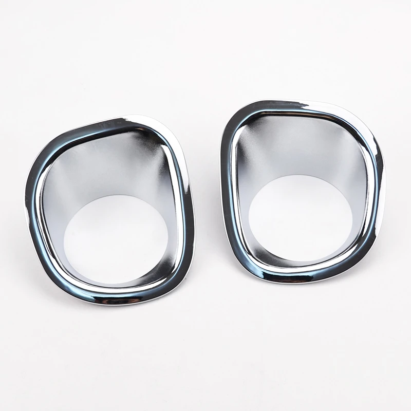 For-Nissan-X-Trail-T31-2008-2009-2010-Chrome-Front-Fog-Light-Lamp-Cover-Trim-Foglight (1)