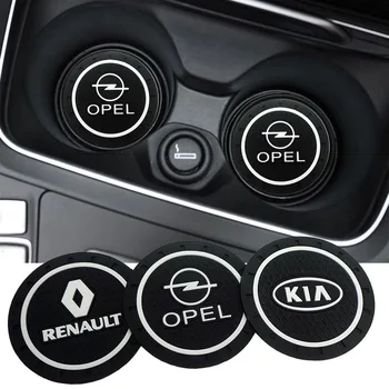 

Car Ornament Pvc non-slip coaster Mat Sticky Pad Automobiles Interior coaster Non Slip Mat For BMW Opel Kia Renault Toyota Audi