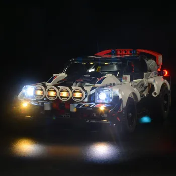 

USB Powered DIY LED Lighting Kit for Top Gear Rally Car 42109 Model BUilding Kits (LED Included Only, No Kit)