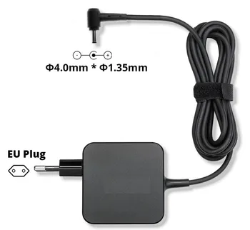 Original New For Asus AD883020 010H-3LF 19V 45W AC Power Adapter (EU plug)  DC Tip Size 4mm *1.35mm 1