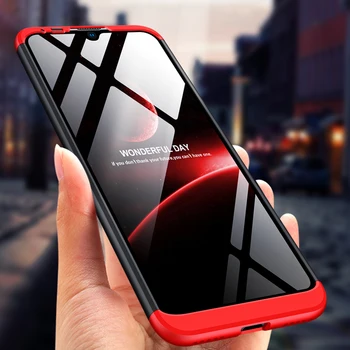 

30pcs/lot For Xiaomi Mi CC9 Matte Case 3 in 1 Shield Silky Matte Full Protective Hard Case For Xiaomi Mi A3