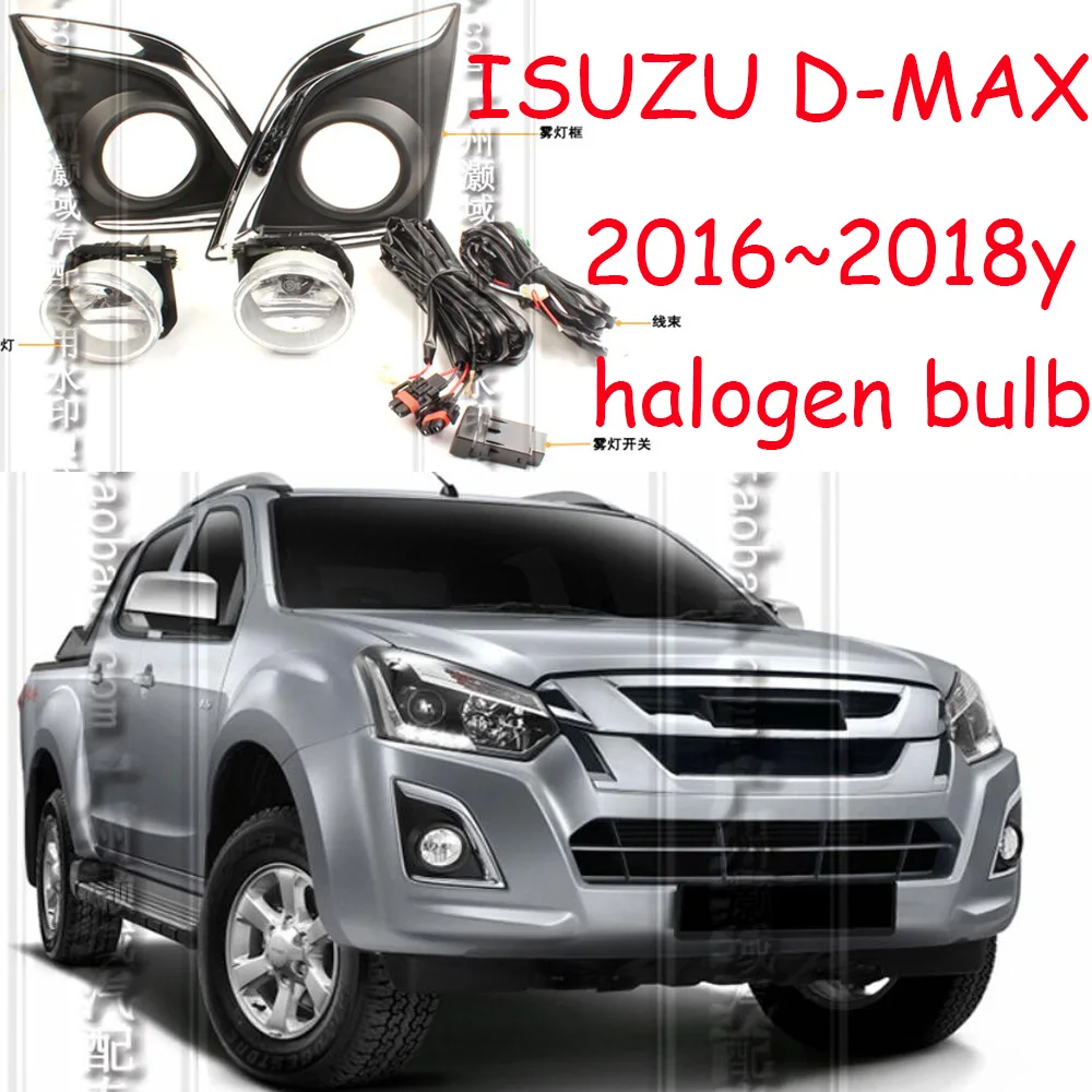 

Автомобильный бампер головной светильник для DMAX D-MAX туман светильник 2016 ~ 2018y автомобильные аксессуары галогенная лампа авто D-MAX лампа