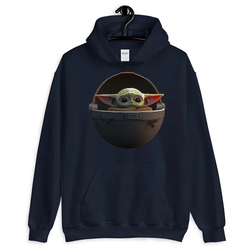 Mandalorian Sweatshirt Men Star Wars Baby Yoda Space Opera TV Series Hoodies Harajuku Science Fiction Movies Hoodie Male Clothes