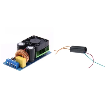 

IRS2092S 500W Mono Channel Digital Amplifier with DC 3V-6V to 400KV Boost Step-Up Power Module High-Voltage Generator