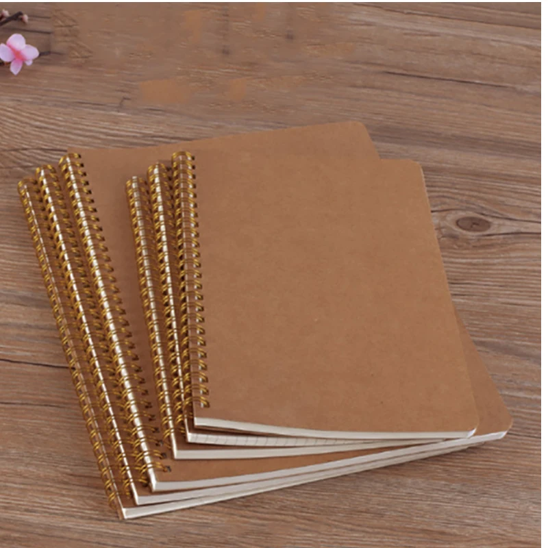 50 Sheets Blank Sketchbook Diray For Drawing Graffiti Painting Sketch Book Kraft Spiral Notebook Office School Supplies 50 Sheets Blank Sketchbook Diray For Drawing Graffiti Painting Sketch Book Kraft Spiral Notebook Office School Supplies