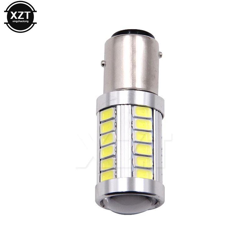 4 шт./лот S25 P21W 1156 BA15S 5630 33SMD 5730 светодиодный высокое Мощность светодиодный авто светодиодный лампы светильник 33 светодиодный белый AC/DC 12V