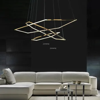 

Postmodern LED Lustre Chandelier Living Room Home Decor Hanging Lamp Loft Pendant Lamp Lights Hotel Luxury Chandelier Lighting