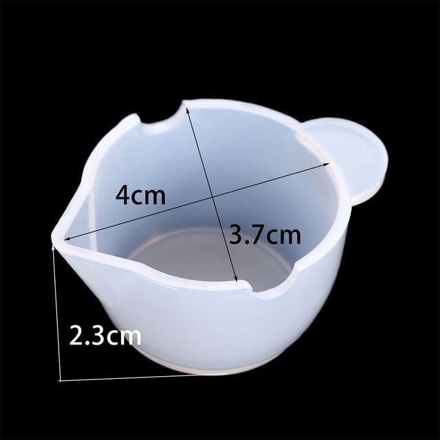 10ml Reusable Resin Art Mixing Measuring Cups Silicone Stir Stick Spoon UV Epoxy Resin Jewelry Making Tools Accessories