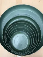 

24cm New Portable Plant Saucer Pot Tray Collecting Excess Drainage Plastic Planter Tray Dishes for Garden Indoor Outdoor