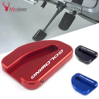 

Kickstand Side Stand Extension Plate Pad For HONDA GL1800 Goldwing 1800 F6B 2002-2017 2016 2015 Motorcycle Enlarge Support Pad