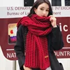 New winter Knitted scarf fashion women long scarves female vintage large shawl soft warm pashmina  thickened wool scarf ► Photo 2/6
