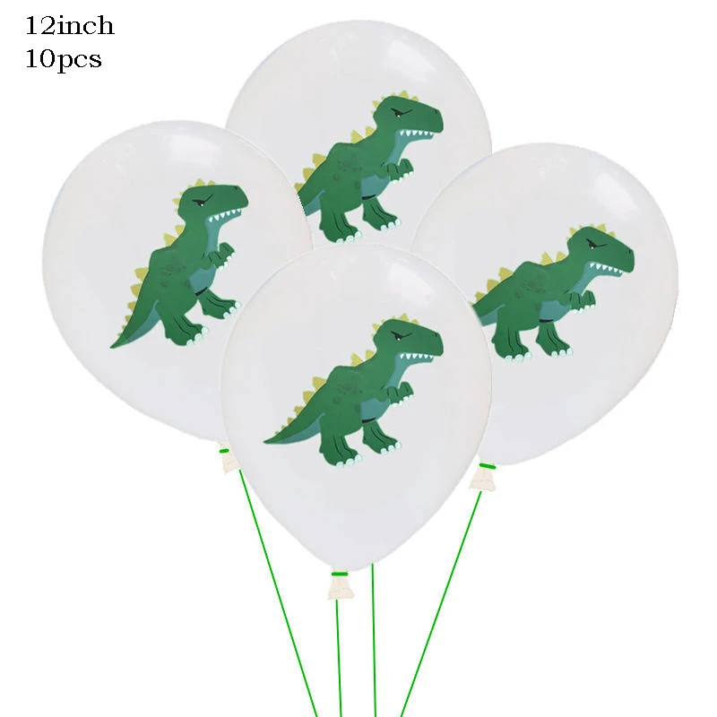 Dinosaur Party Ballon Birthday Party Decorations Happy Birthday Dinosaur Banner Kids Birthday Party Decoration Balloons - Цвет: 18