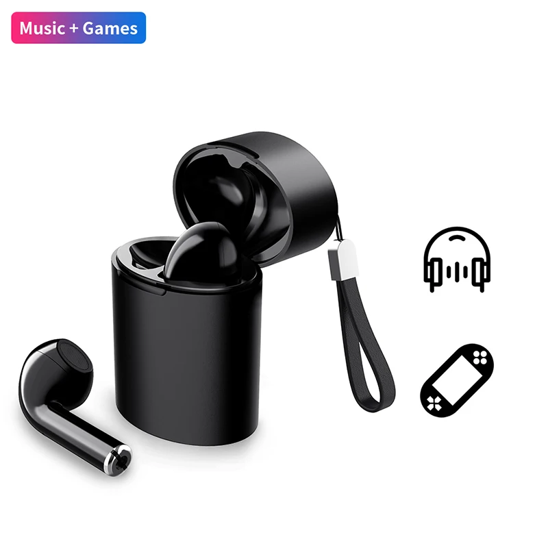 

TWS Wireless earphone Bluetooth Earphones HIFI surround Earbuds Sport Handsfree Headset With Charging Box For ios Android phone