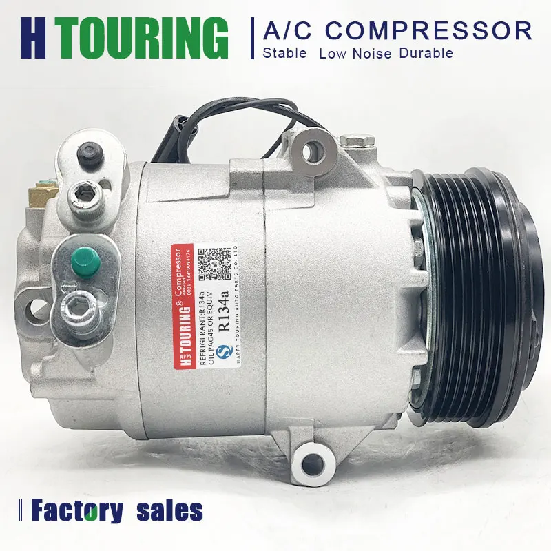 Car A/c Ac Air Conditioning Compressor Pump For Volkswagen Golf Qu