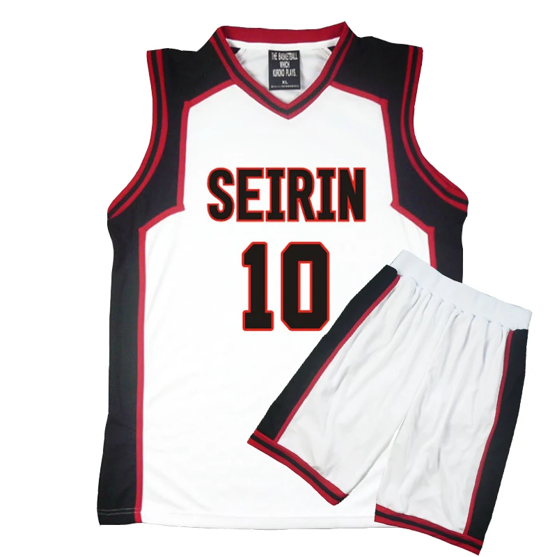 Kuroko no Basuke Basket костюм для косплея жилет SEIRIN номер 4 10 11 Kagami Taiga спортивная форма
