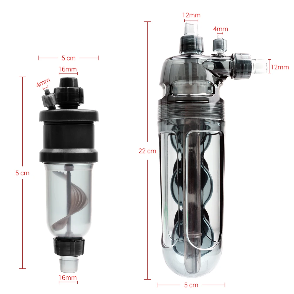 ISTA-difusor de CO2 para acuario, atomizador externo de CO2