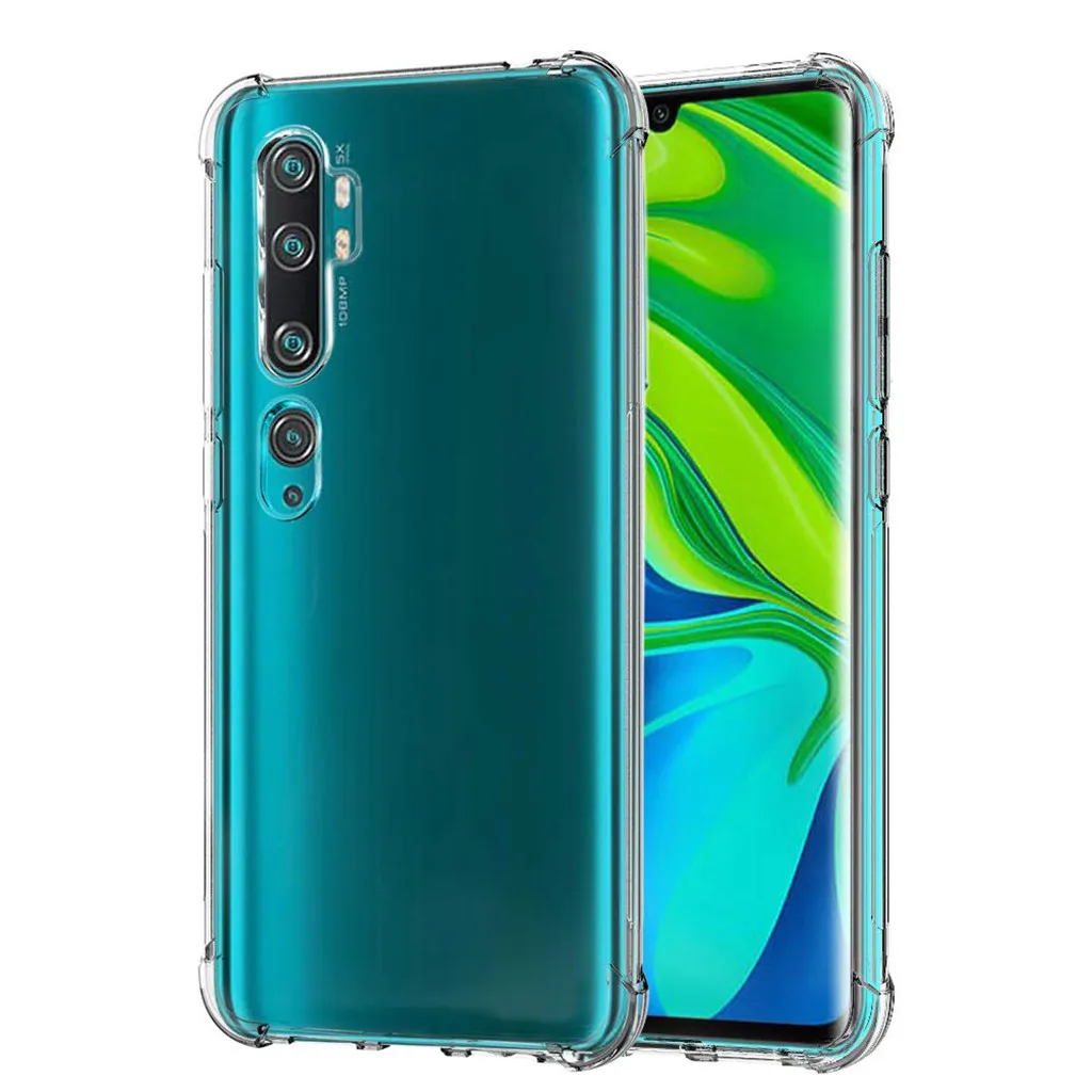 CARPRIE ТПУ Transpart Защитная крышка из прозрачного для Xiaomi Mi CC9 Pro Note 10 Прозрачный