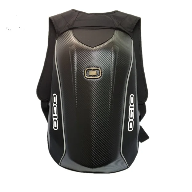 

New Arrivals OGIO Mach Knight Backpack Waterproof Motocross Backpack Computer Bag Multifunctional Carbon Fiber Hard Shell Bag