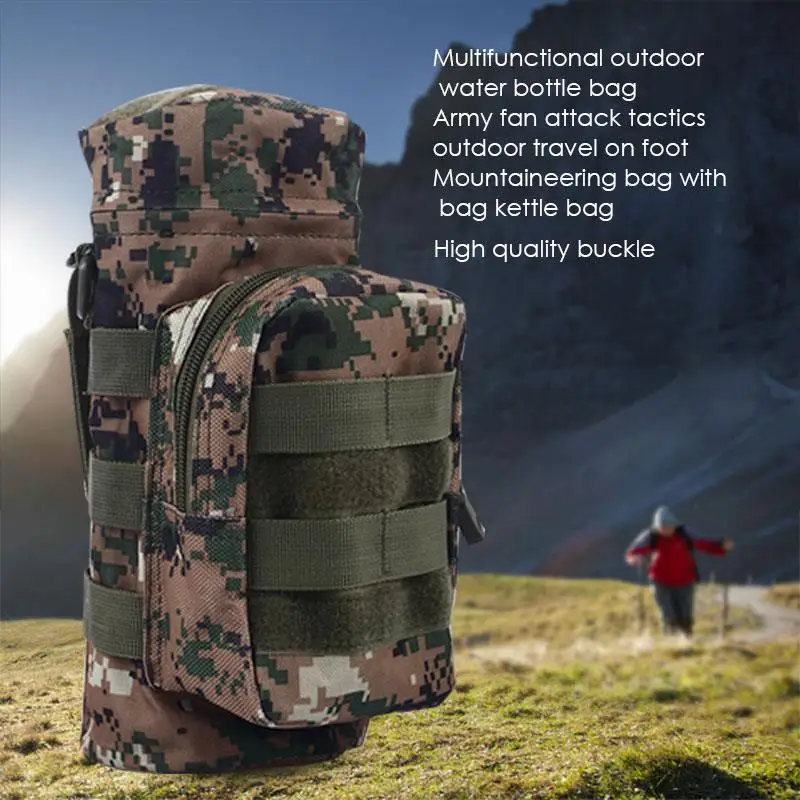 

Hunting Oxford Cloth Camping Pocket Waist Pouch Durable Drawstring Cartridge Bag Outdoors Picnic Field Survival Tactical