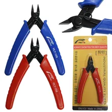 HLY-109 электронный боковой резак острые прочные компоненты программной платы строчки режущие плоскогубцы с пружиной мини плоскогубцы ручной работы