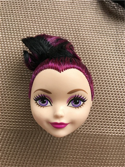 Rare Coleção Maquiagem monstros do ensino médio Ever After High Boneca  Cabeça Girl Dressing DIY Toy Parts Crianças Christmas Gift Favor -  AliExpress