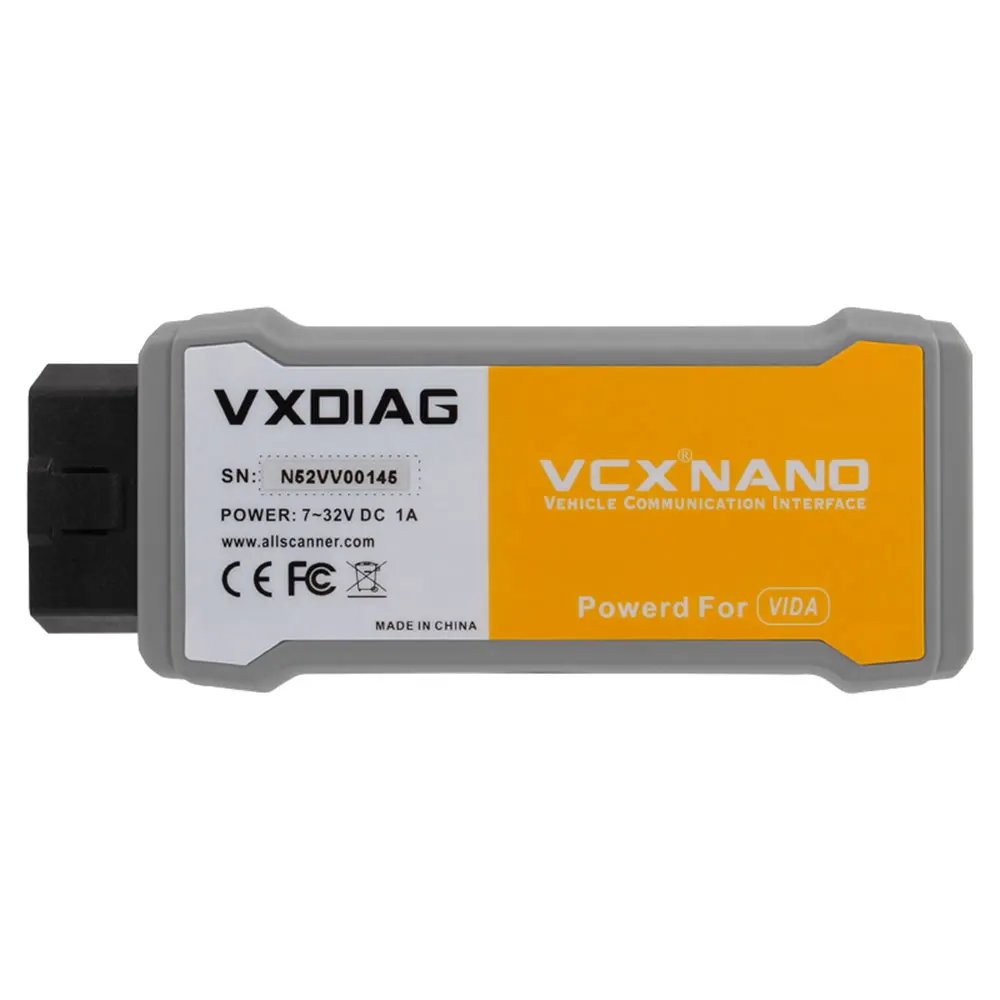 VXDIAG VCX NANO V2014D для Volvo автомобильный диагностический инструмент| |
