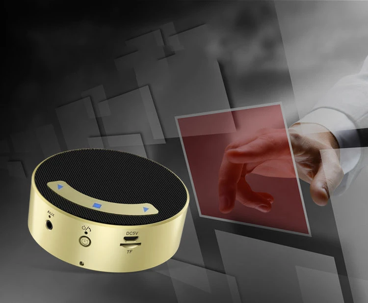 Металлический Bluetooth портативный динамик с сабвуфером мини музыка беспроводной компьютерный динамик музыкальный центр Caixinha De Som HoparlorF4025A