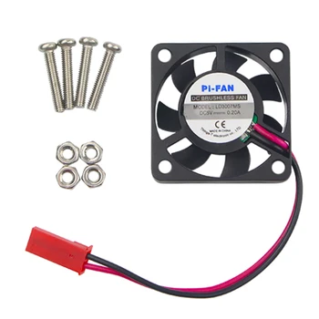 

Raspberry Pi Fan Small Computer Fan Raspberry Pi Cooling Fan 30x30x7mm Brushless CPU Cooling Fan for Raspberry Pi 3 B+