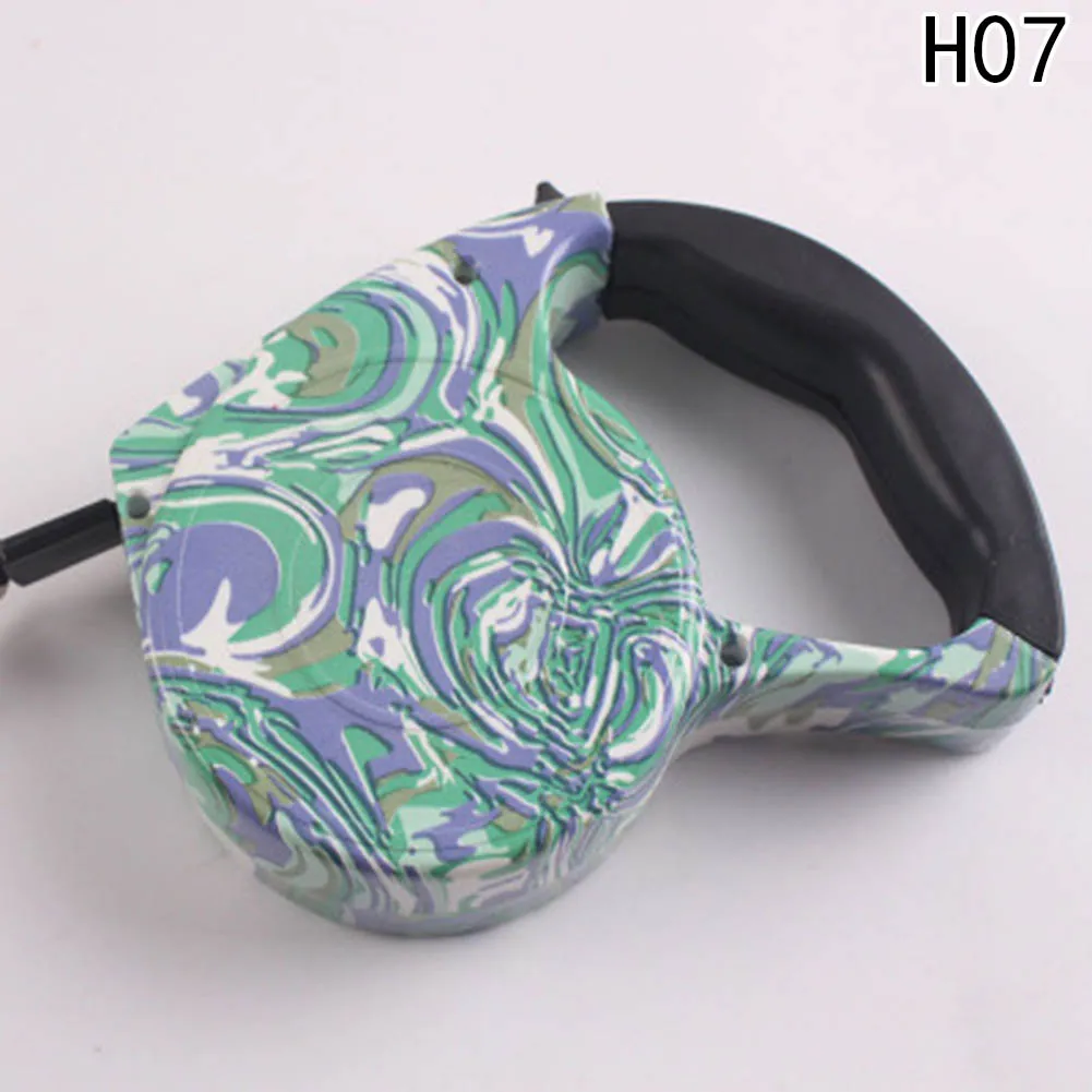 H07 5 м, поводок для домашних животных Втягивающийся поводок для собак, поводок для собак, собака Автоматический с помощью одной руки замок собачий поводок-рулетка для средних собак - Цвет: H07