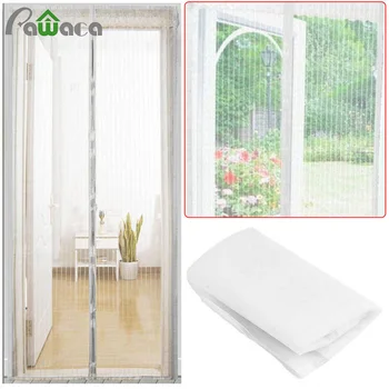 

Magnetic Screen Door Screen Magnetic Closure Mesh Net Door Curtain Anti-Mosquito Fly Insect Net Encryption Bug Curtain Kitchen